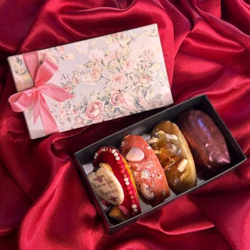 Fleur de Coeur ( coffret de 4 pièces)